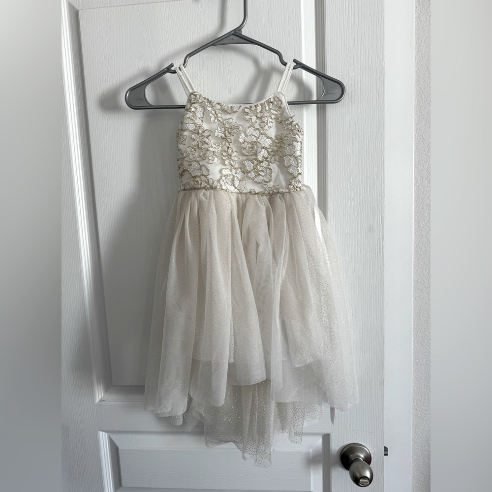 White formal dress size 5